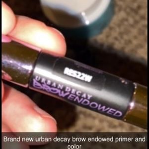 Urban decay brow wand and primer